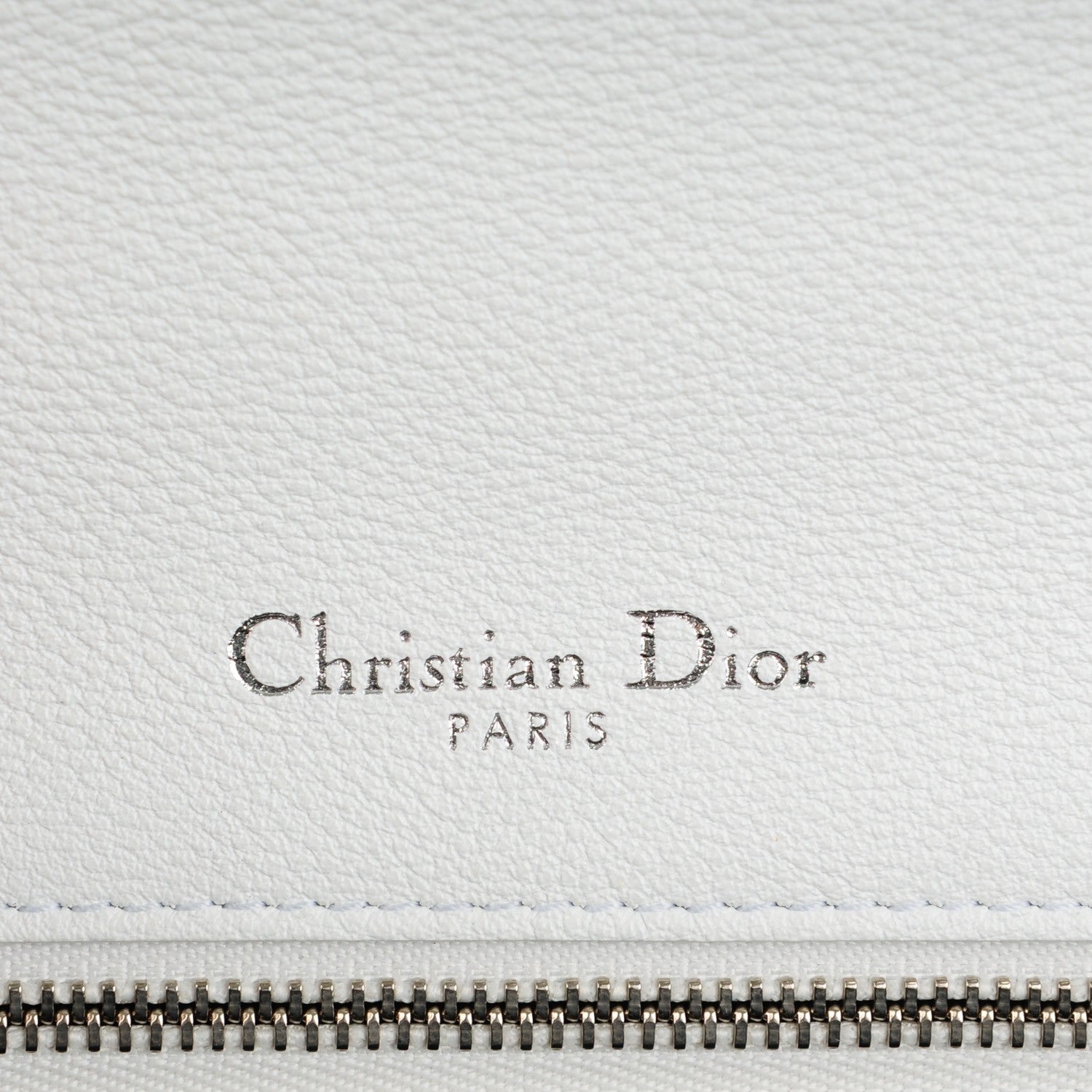 Christian Dior Grained Calfskin Perforated Diorama Flap Bag Latte 6 of 8
