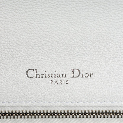 Christian Dior Grained Calfskin Perforated Diorama Flap Bag Latte 6 of 8