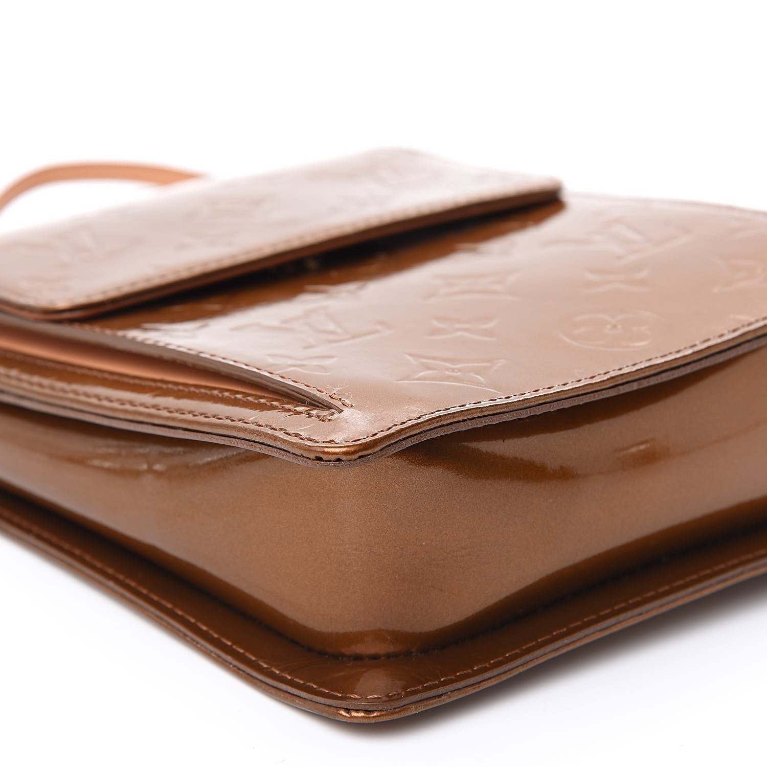 Louis Vuitton Vernis Mott Bronze 7 of 11