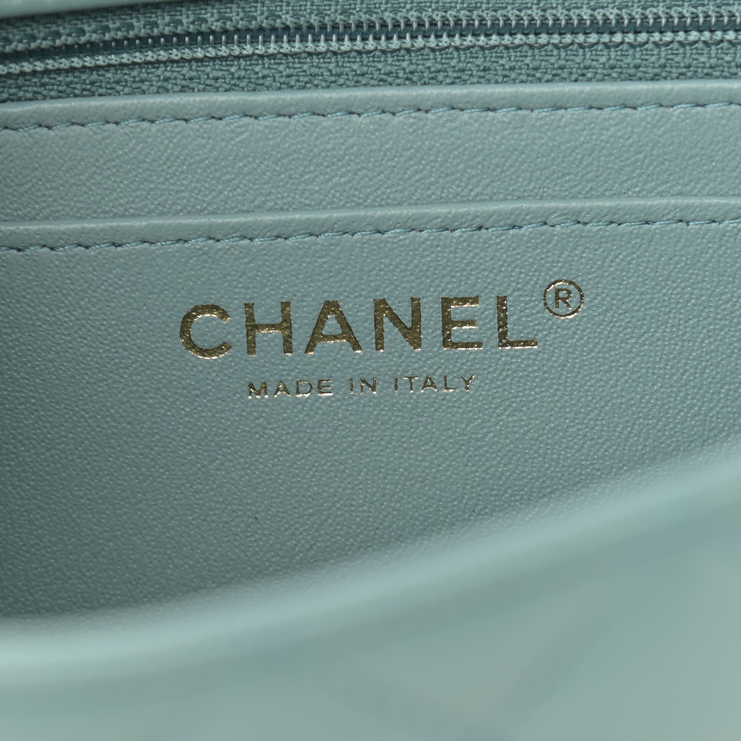Chanel Lambskin Quilted Mini Rectangular Flap Green 6 of 11