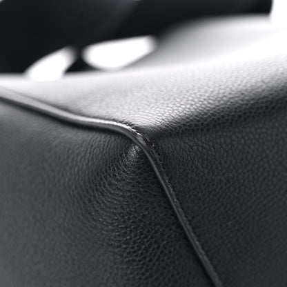Celine Soft Grained Calfskin Small Sangle Bucket Bag Black 5 of 10
