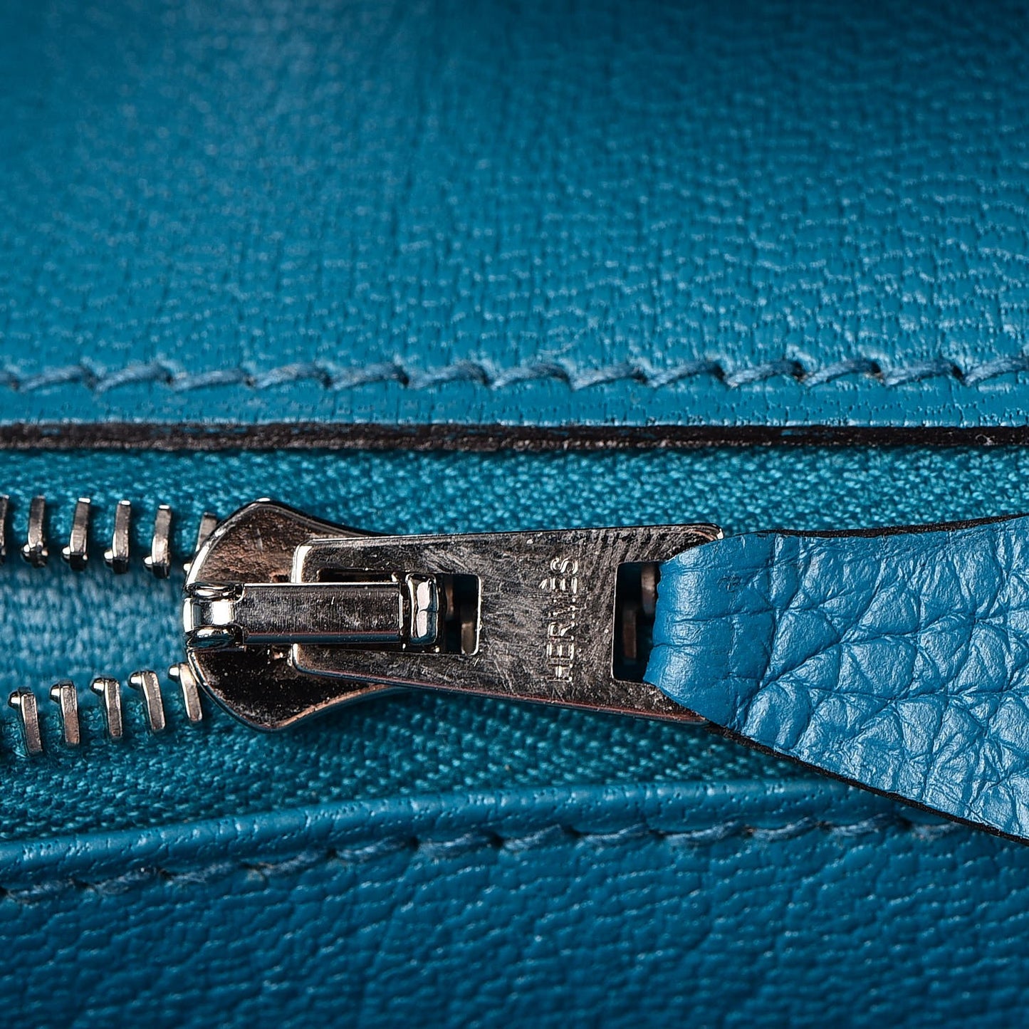 Togo Birkin 35 Bleu Izmir