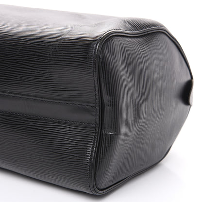 Louis Vuitton Epi Speedy 30 Black 7 of 12