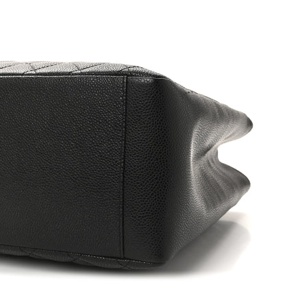 Chanel Caviar Quilted Grand Shopping Tote GST Black 9 of 10