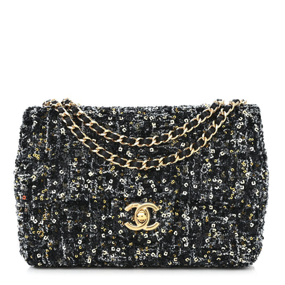 Chanel Sequin Small Single Flap 1 of 11