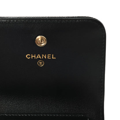 Chanel Caviar Chevron Quilted Boy Flap Waist Belt Bag Black 5 of 9
