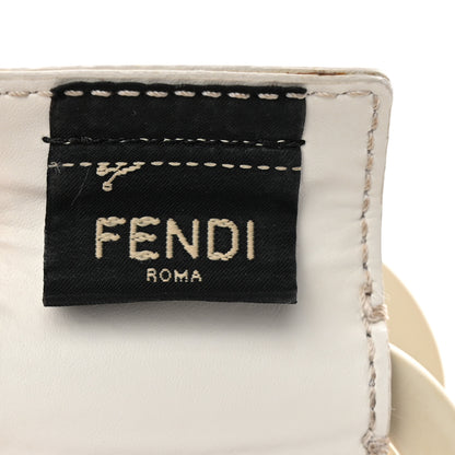 Fendi Recycled Plastic Vitello Liberty Matte Small Fendi Basket White Ice 10 of 10