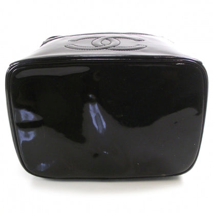 Chanel Patent Vanity Cosmetic Case Black 5 of 11