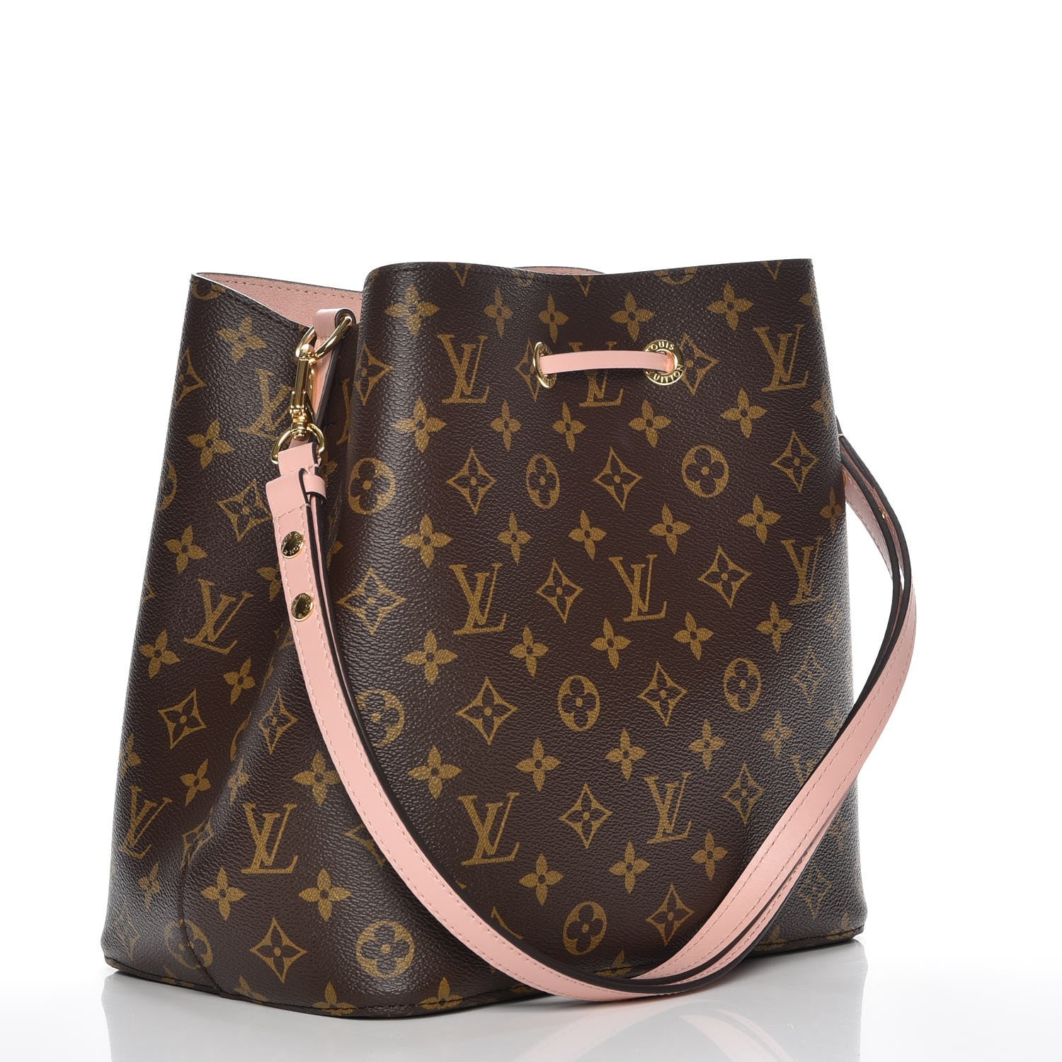 Louis Vuitton Monogram Neonoe MM Rose Poudre 3 of 8