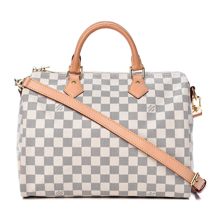 Louis Vuitton Damier Azur Speedy Bandouliere 30 1 of 12