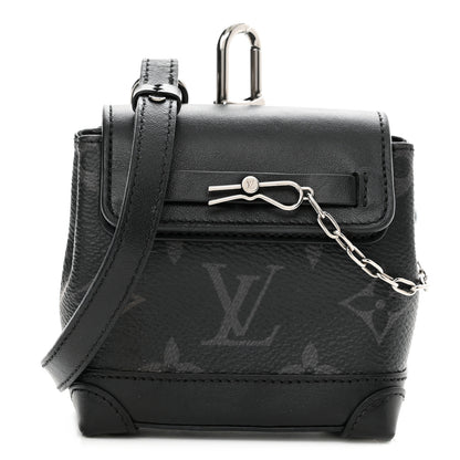Louis Vuitton Monogram Eclipse Mini Steamer Pouch 1 of 9