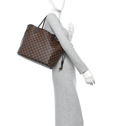 Louis Vuitton Damier Ebene Neo Neverfull MM Rose Ballerine Rose Ballerine 2 of 11