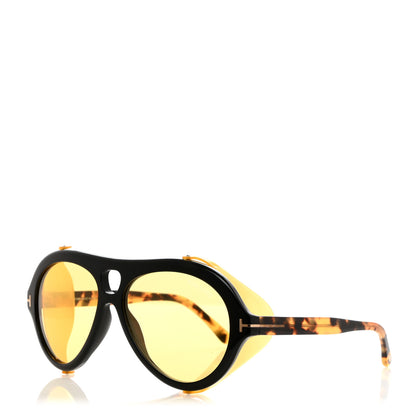 Tom Ford Acetate Neughman Sunglasses TF 882 Havana 1 of 8