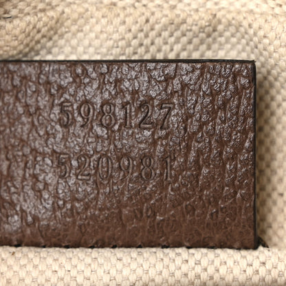 Gucci GG Supreme Monogram Web Mini Ophidia Messenger Brown 7 of 10