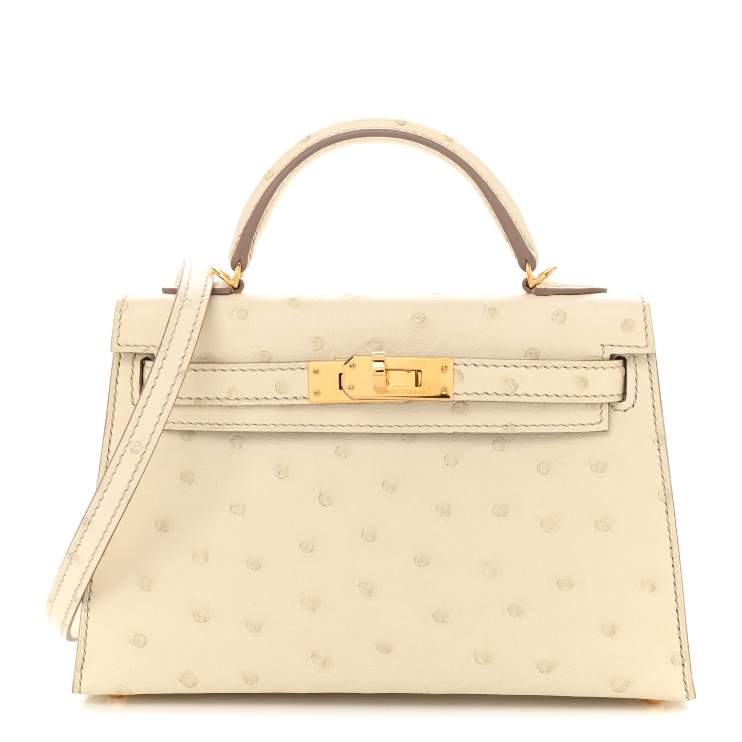 Ostrich Kelly Sellier Mini 20 Beton