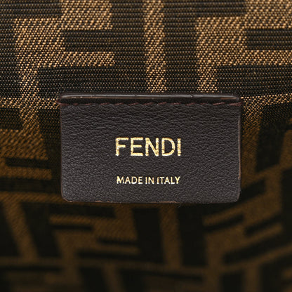 Fendi Shiny Nappa Large Fendi First Brown 6 of 10