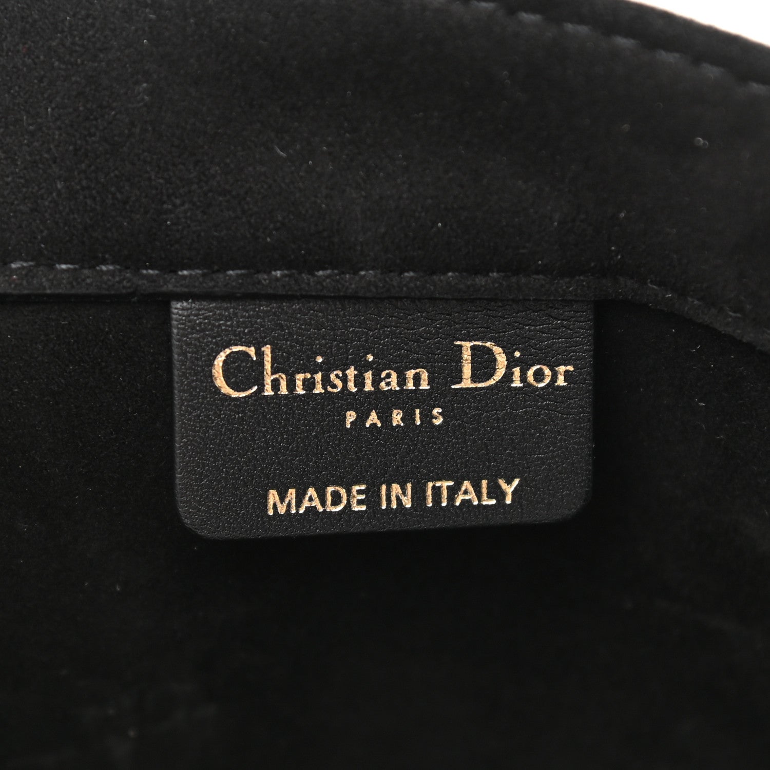 Christian Dior Suede Floral Hand Painted Large Book Tote Black 6 of 10