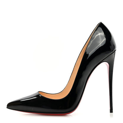 Christian Louboutin Patent So Kate 120 Pumps 38.5 Black 1 of 8