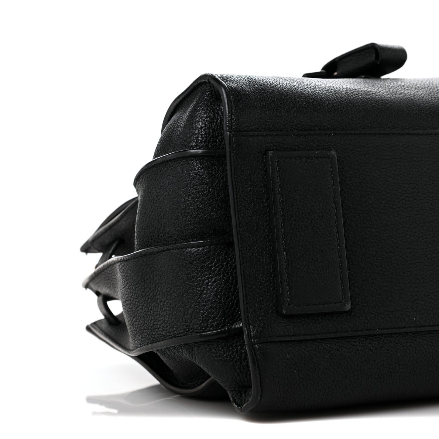 Grained Calfskin Souple Sac De Jour Black