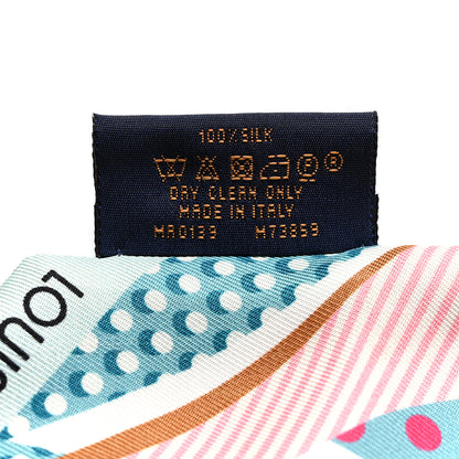 Louis Vuitton Silk Pop Monogram BB Bandeau Turquoise 4 of 6