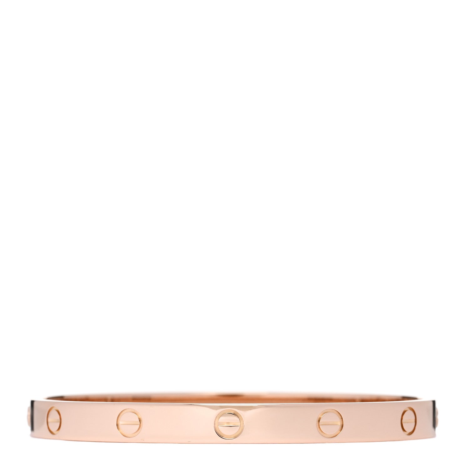Cartier 18K Pink Gold LOVE Bracelet 18 1 of 7