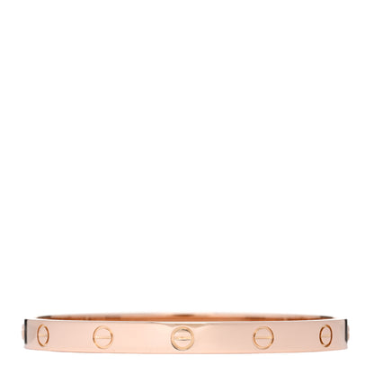 Cartier 18K Pink Gold LOVE Bracelet 18 1 of 7