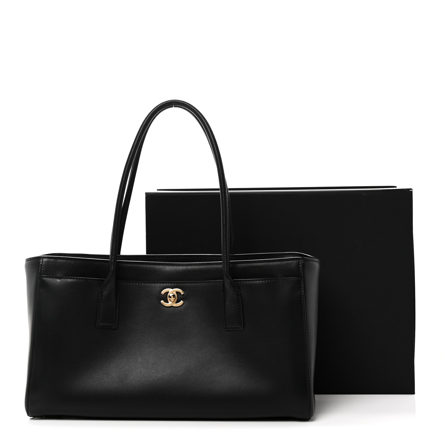 Chanel Calfskin Archetype Small Shopping Tote Black 11 of 11