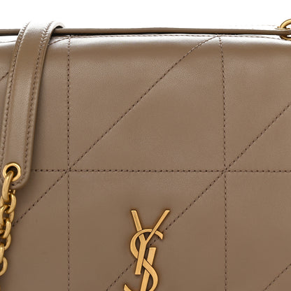 Saint Laurent Lambskin Matelasse Monogram Small Jamie 4.3 Taupe 8 of 10