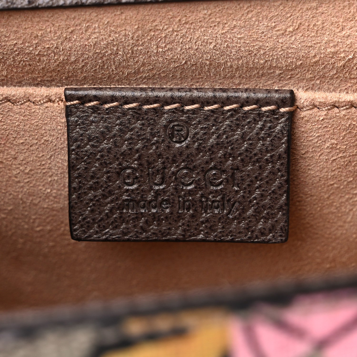 Gucci GG Supreme Monogram Bengal Small Padlock Shoulder Bag Beige Pink 6 of 12