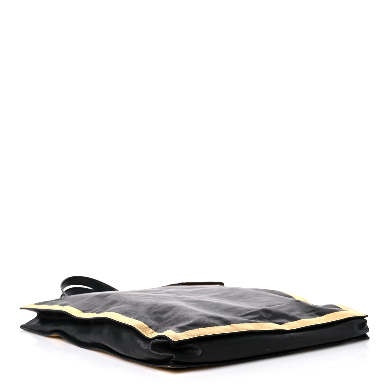 Bottega Veneta Nappa Metallic Tote Black Gold 4 of 12