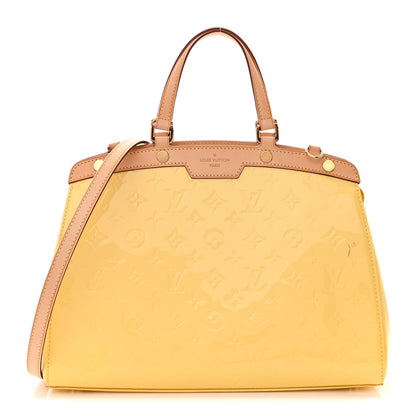Louis Vuitton Vernis Brea MM Citrine 1 of 11