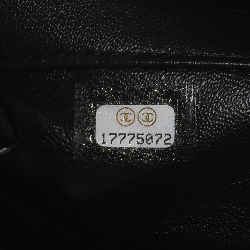 Lambskin Misia Camera Case Flap Black