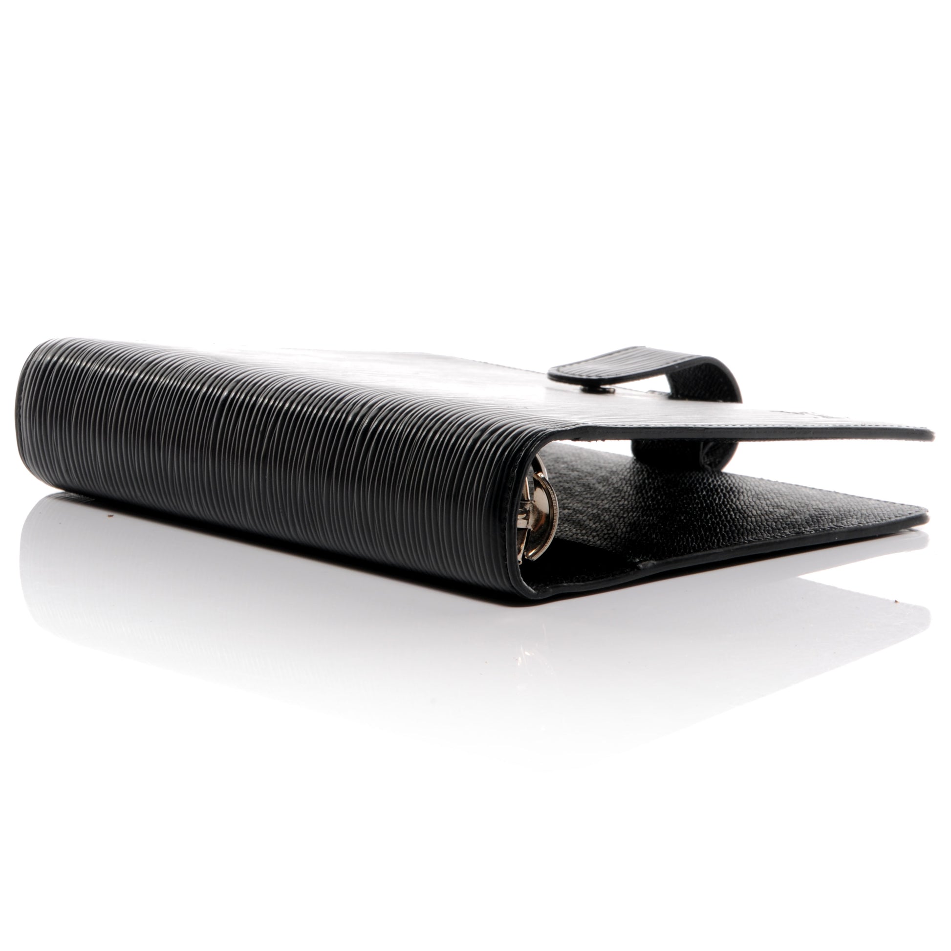 Louis Vuitton Epi Medium Ring Agenda Cover Black 4 of 7