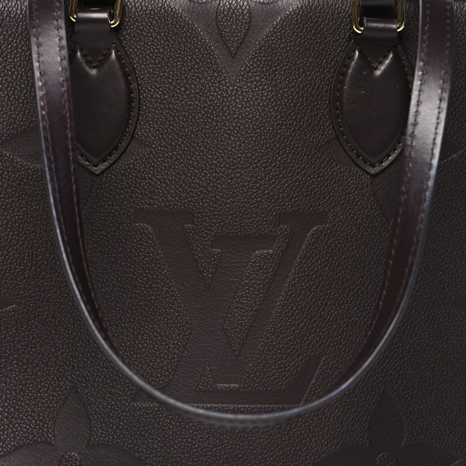 Louis Vuitton Empreinte Monogram Giant OnTheGo MM Chocolate 7 of 11