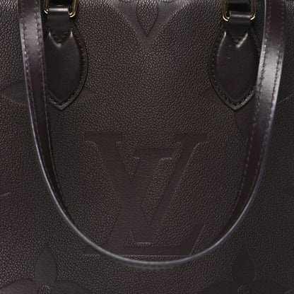 Louis Vuitton Empreinte Monogram Giant OnTheGo MM Chocolate 7 of 11