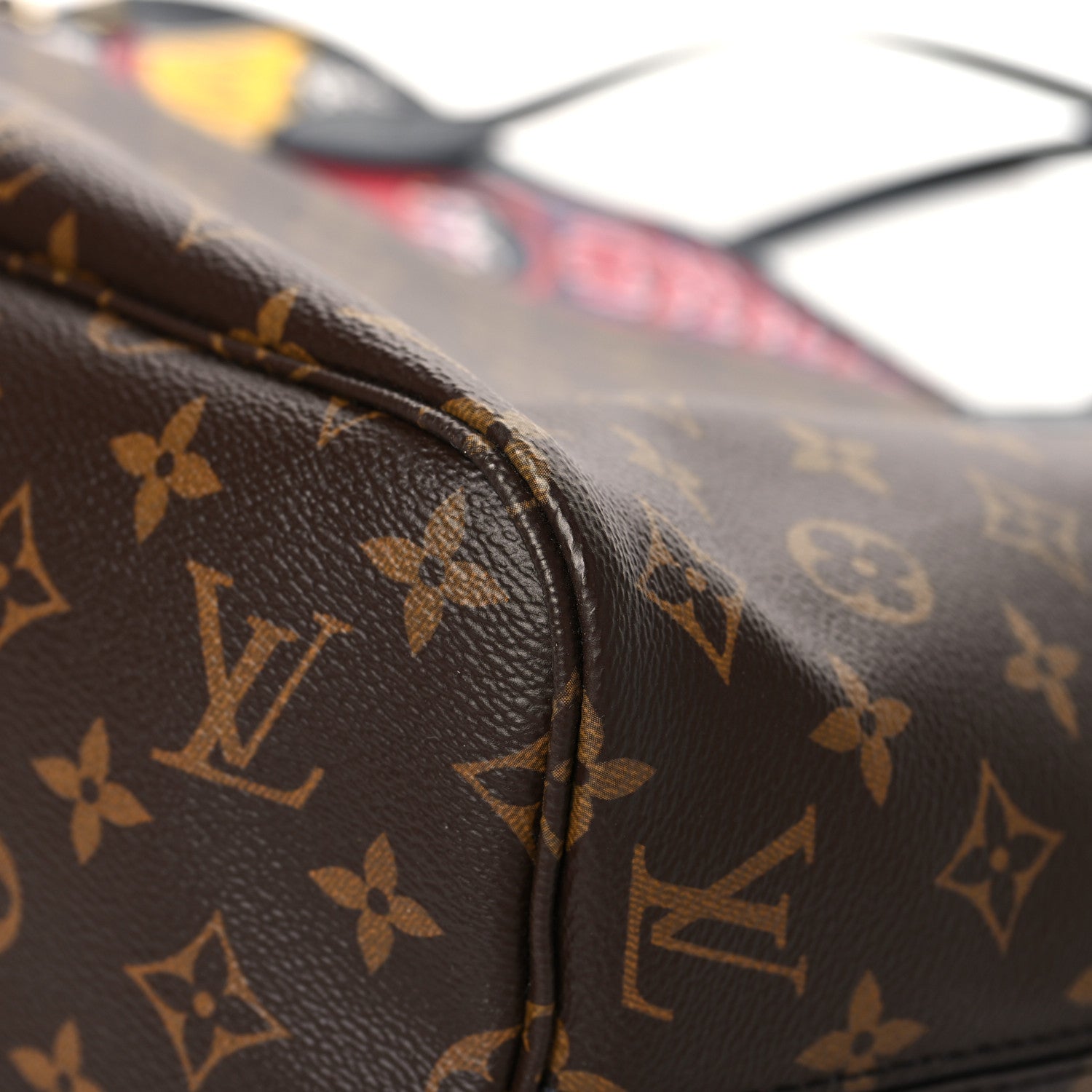 Louis Vuitton Monogram Kabuki Neverfull MM 8 of 10