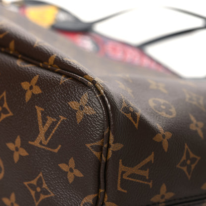 Louis Vuitton Monogram Kabuki Neverfull MM 8 of 10
