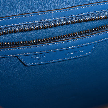 Celine Palmelato Micro Luggage Electric Blue 6 of 15