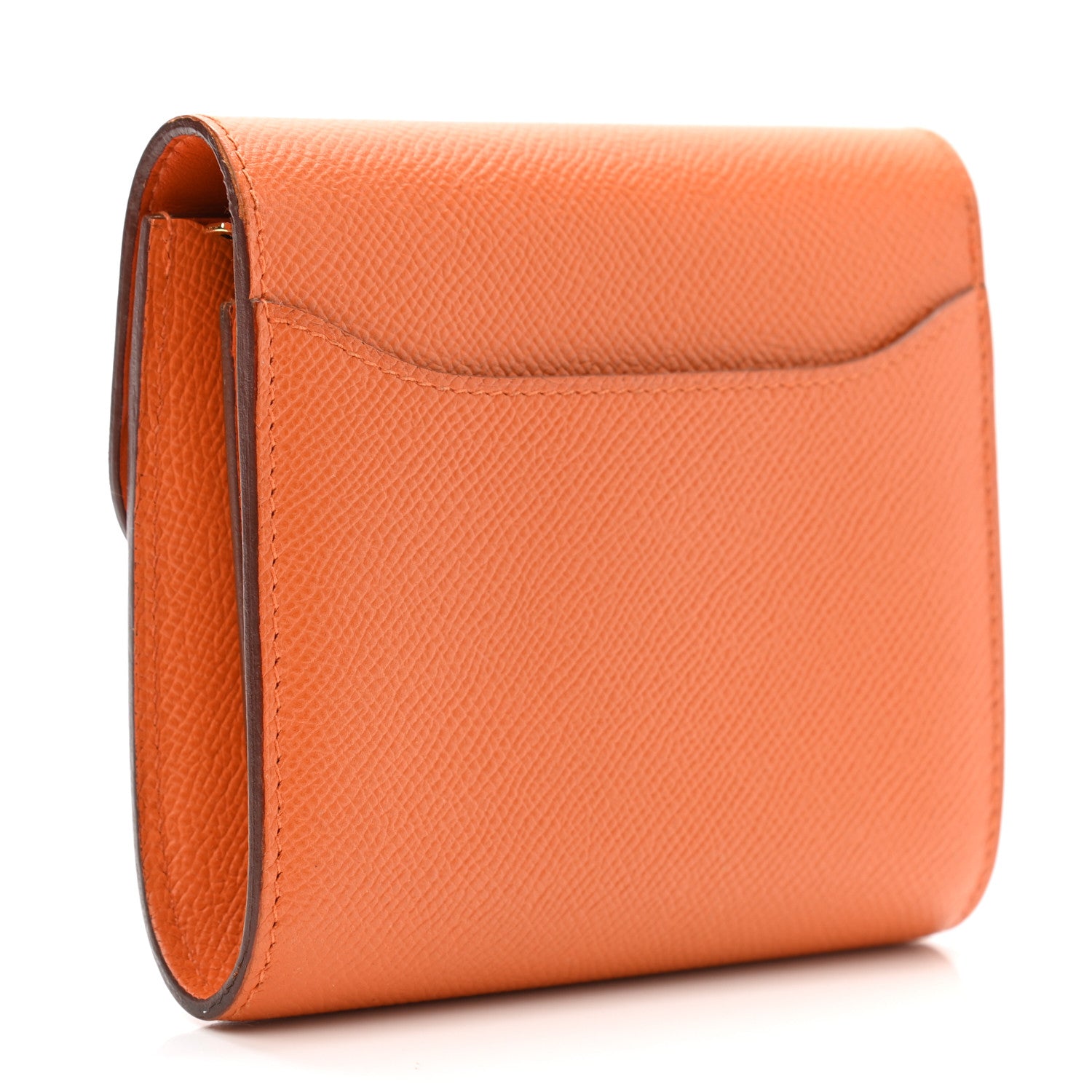 Hermes Epsom Constance Short Wallet Orange 3 of 9
