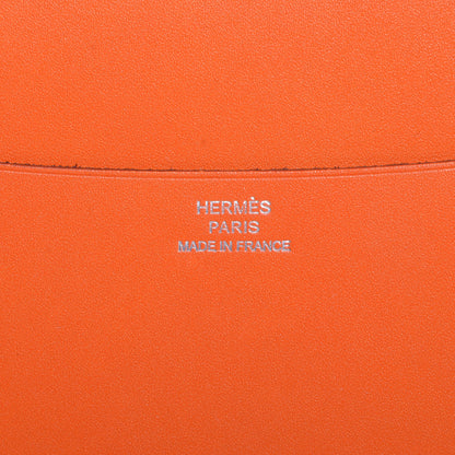 Hermes Chamonix Globe Trotter Agenda PM Cover Orange 5 of 6
