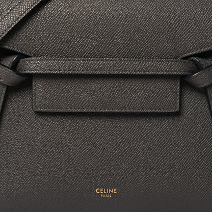 Celine Grained Calfskin Nano Belt Bag Grey 8 of 12