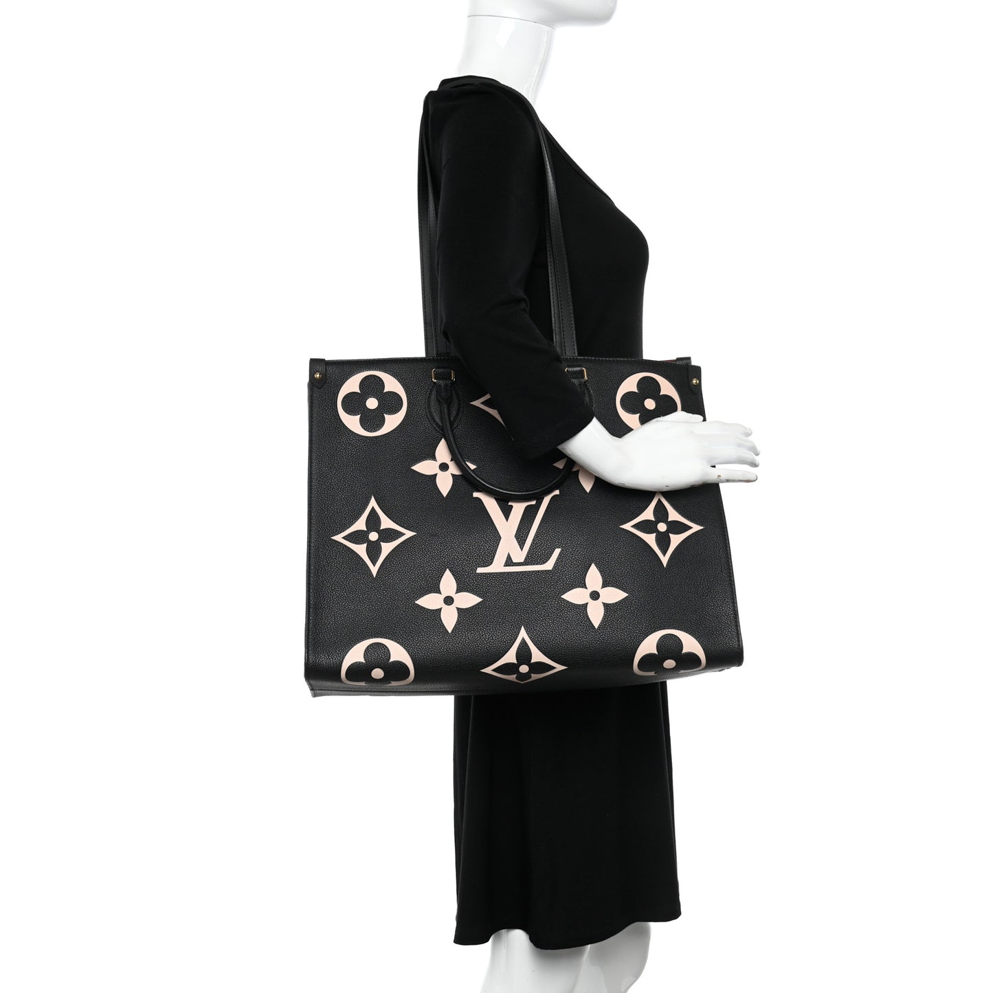 Empreinte Monogram Giant Onthego GM Black Beige