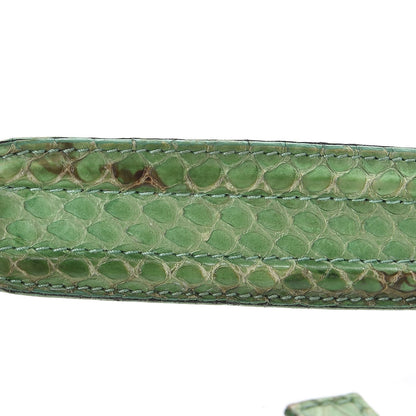 Dolce & Gabbana Snakeskin Small Shoulder Bag Green 10 of 10