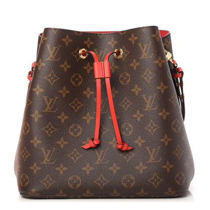 Louis Vuitton Monogram Neonoe MM Coquelicot 1 of 9