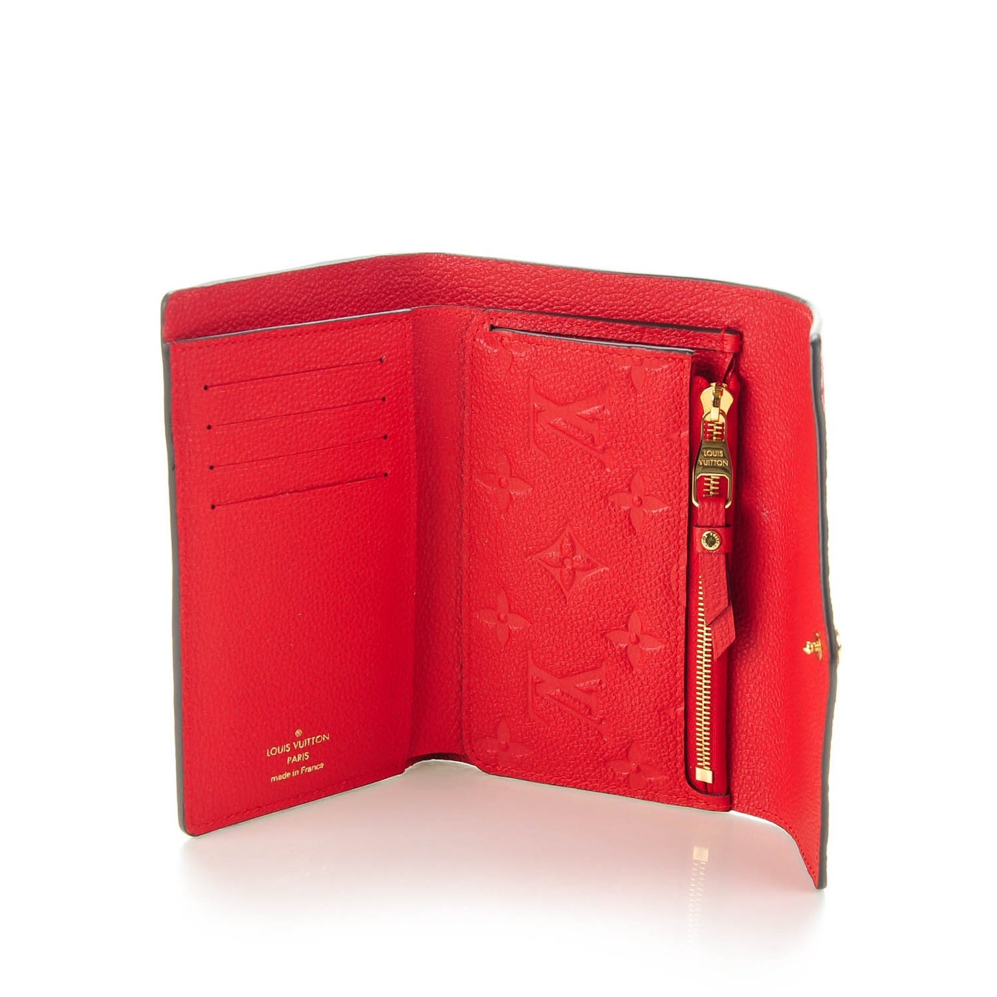 Empreinte Compact Curieuse Wallet Cherry