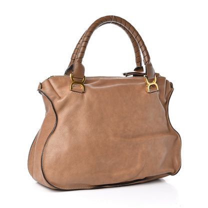 Chloe Calfskin Large Marcie Satchel Nut 3 of 10