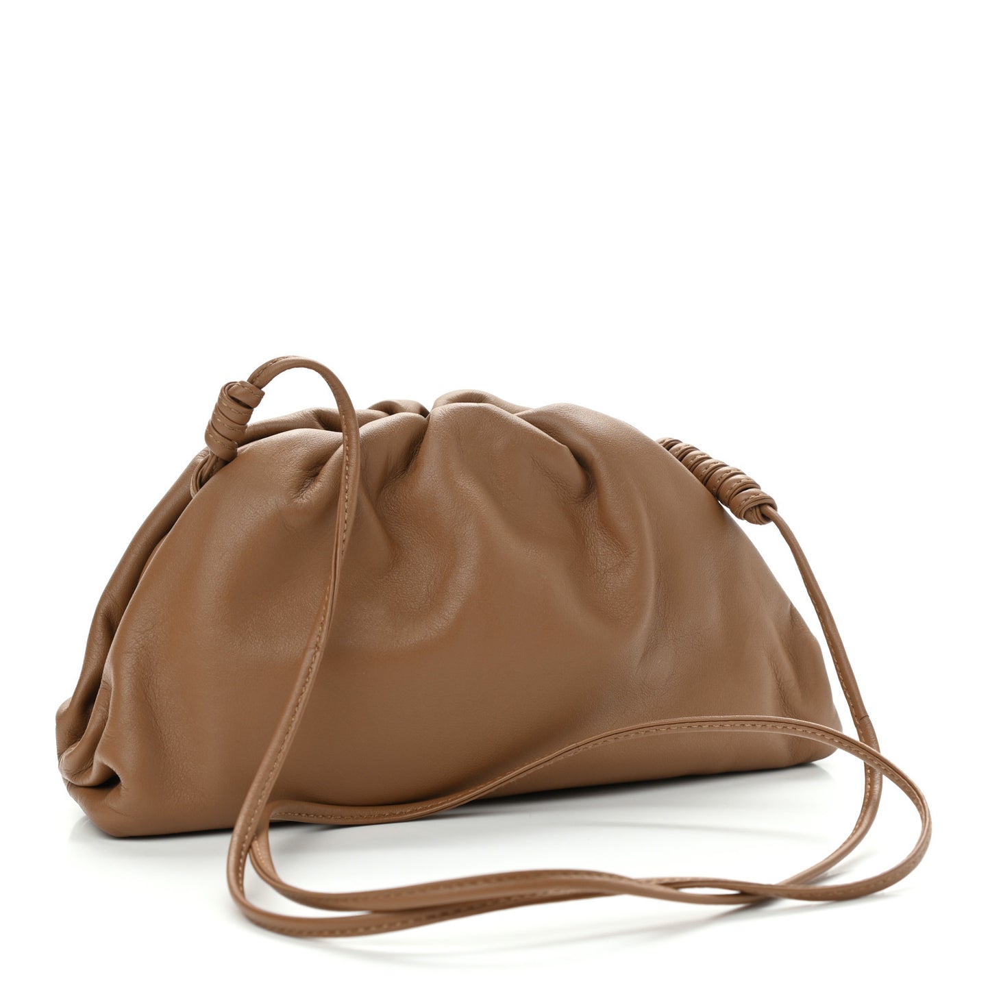 Butter Calfskin The Mini Pouch Cammello