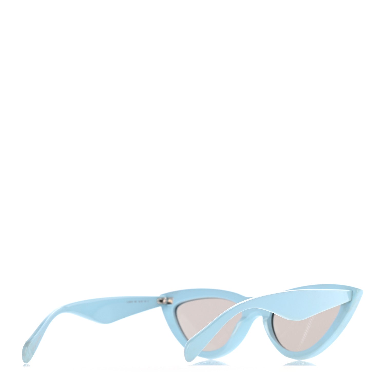 Celine Acetate Cat Eye Sunglasses CL40019I Blue 4 of 4