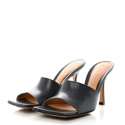Bottega Veneta Lambskin Stretch Mule Sandals 36 Light Graphite 3 of 10