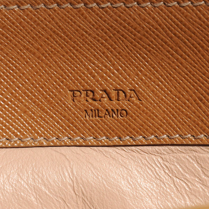Prada Saffiano Lux Pattina Tote Caramel 8 of 11